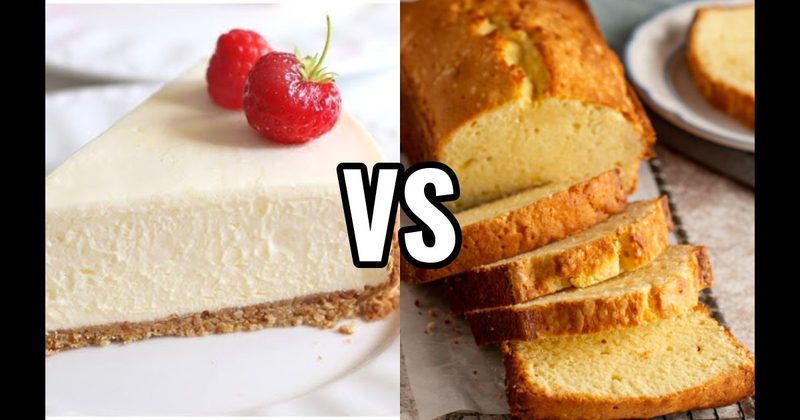 Cheesecake vs. Pound Cake