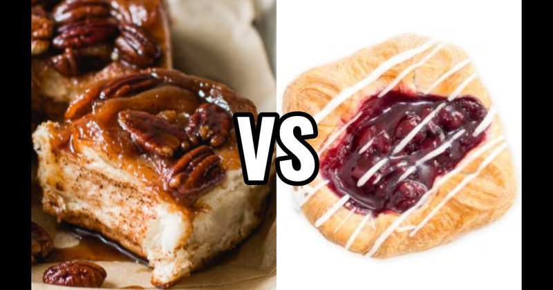 Cherry Danish vs. Sticky Bun