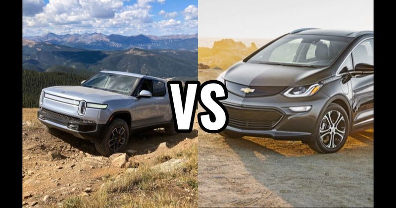 Chevrolet Bolt vs. Rivian R1T