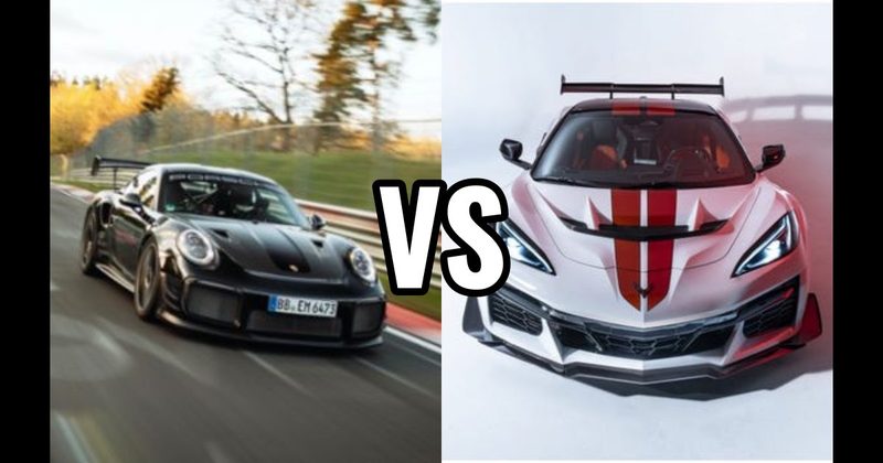 Chevrolet Corvette C8 Z06 vs. Porsche 911 GT2 RS