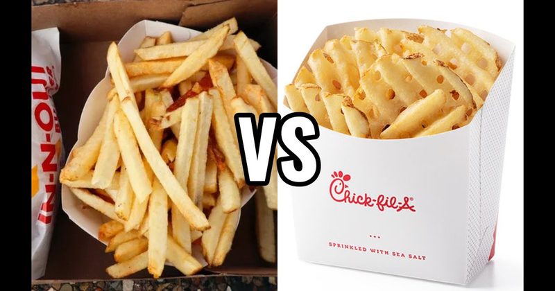 Chick-fil-A Waffle Fries vs. In-N-Out Fries
