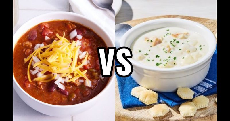 Chili vs. Clam Chowder