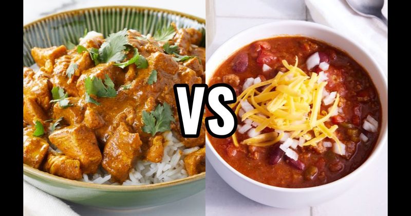 Chili vs. Curry (Indian or Thai)