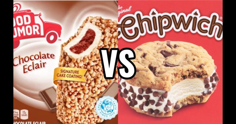 Chipwich vs. Chocolate Eclair Bar