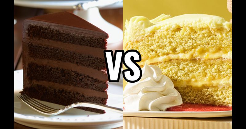 Chocolate Cake vs. Lemon Cake