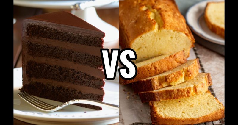 Chocolate Cake vs. Pound Cake