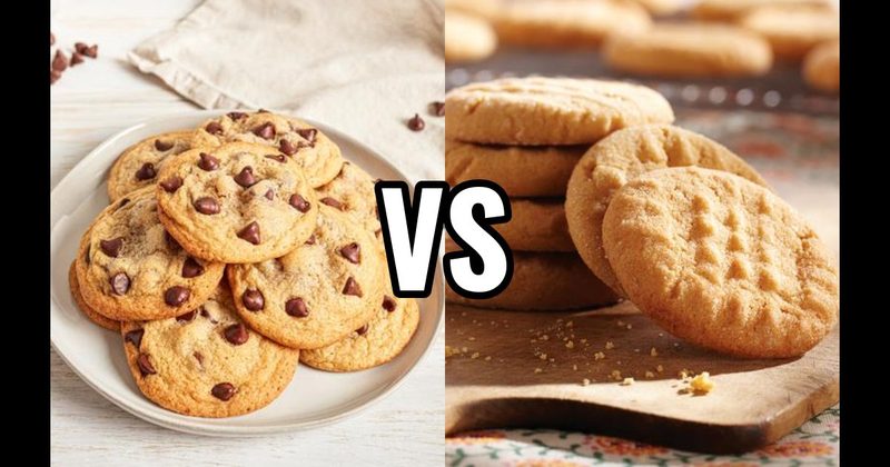 Chocolate Chip Cookie vs. Peanut Butter Cookie