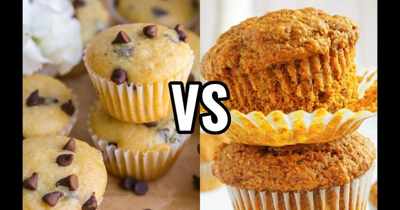 Chocolate Chip Muffin vs. Pumpkin Muffin