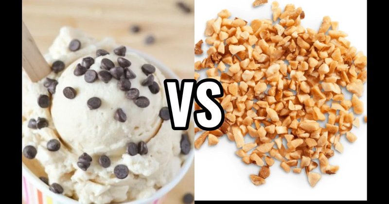 Chocolate Chips vs. Chopped Peanuts