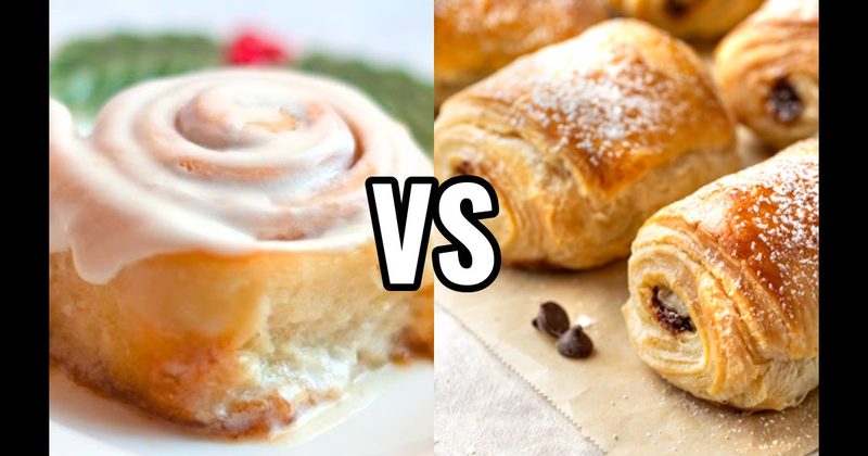 Chocolate Croissant vs. Cinnamon Roll