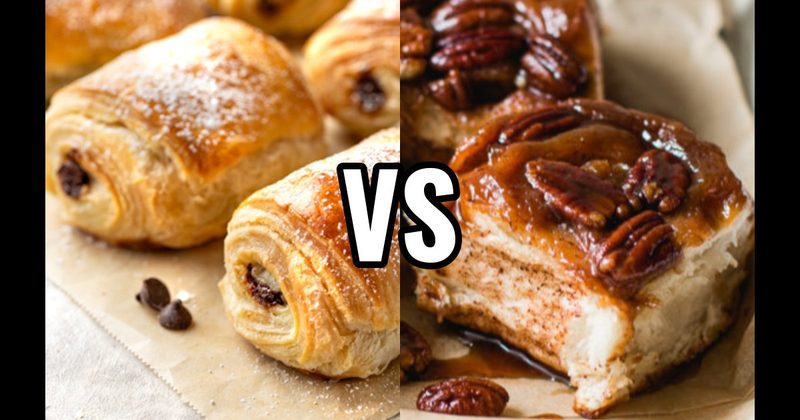 Chocolate Croissant vs. Sticky Bun