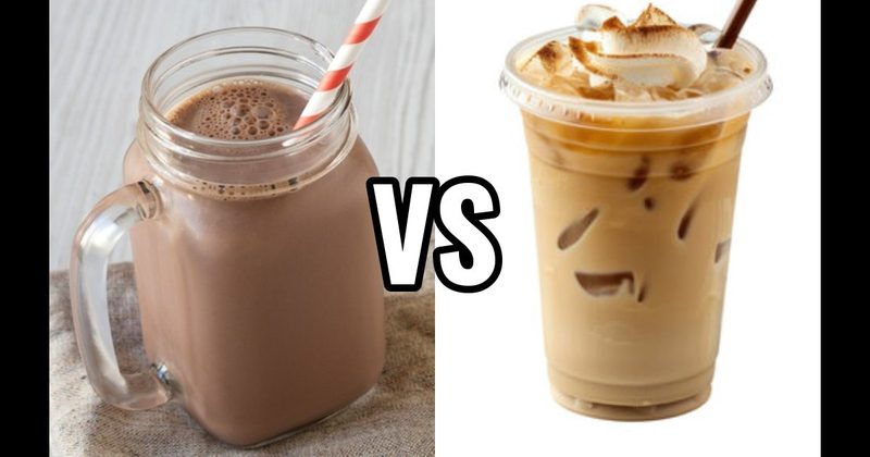 Chocolate Milk vs. Iced Coffee