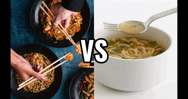 Chopsticks vs. Spork