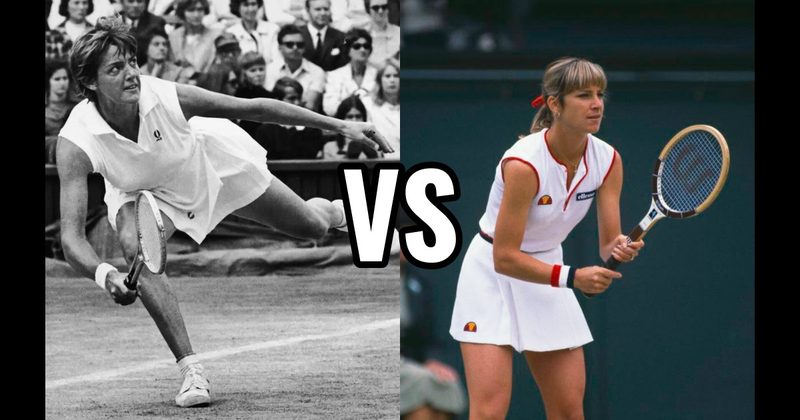 Chris Evert vs. Margaret Court