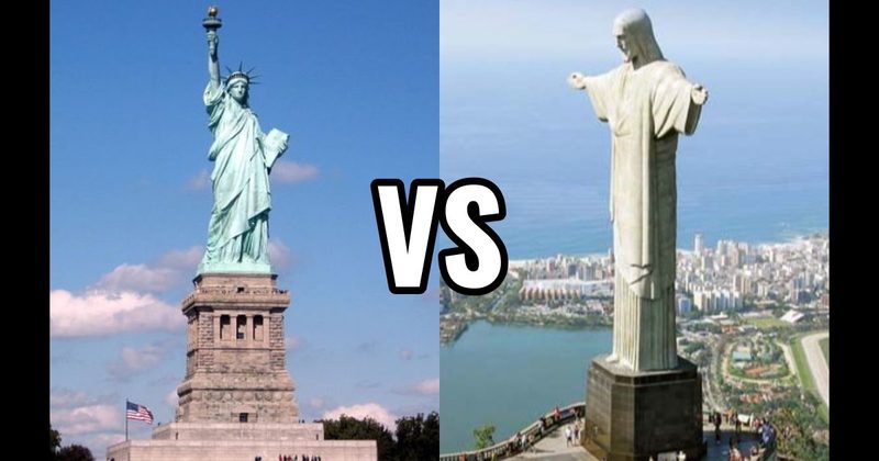Christ the Redeemer vs. Statue of Liberty