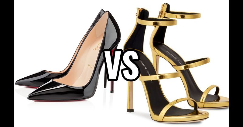 Harmony Sandals (Giuseppe Zanotti) vs. So Kate (Christian Louboutin)