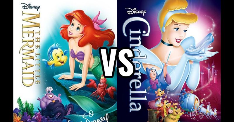 Cinderella vs. The Little Mermaid