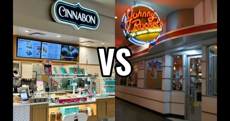Cinnabon vs. Johnny Rockets