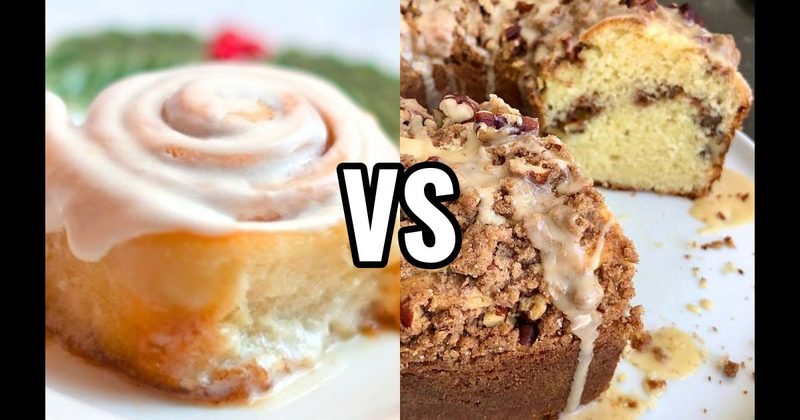Cinnamon Roll vs. Coffee Cake