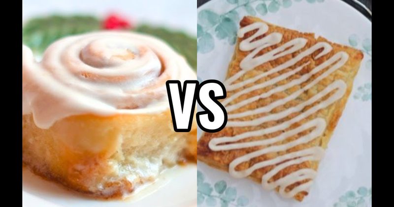 Cinnamon Roll vs. Toaster Strudel