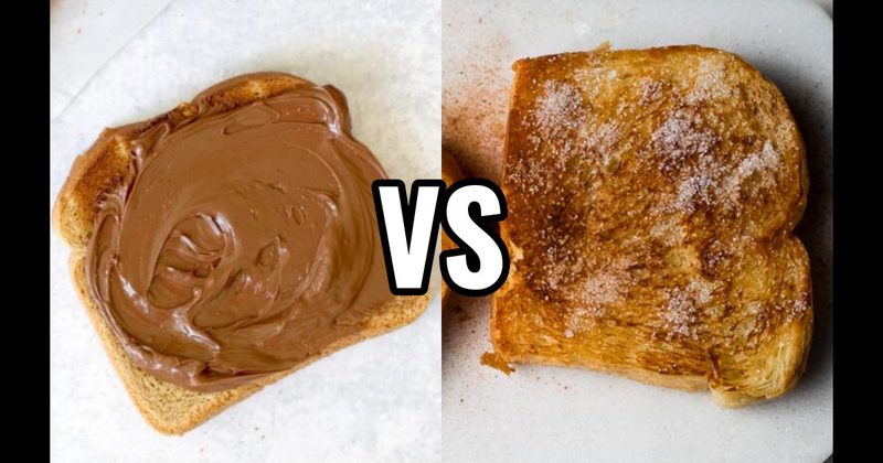 Cinnamon Sugar vs. Nutella