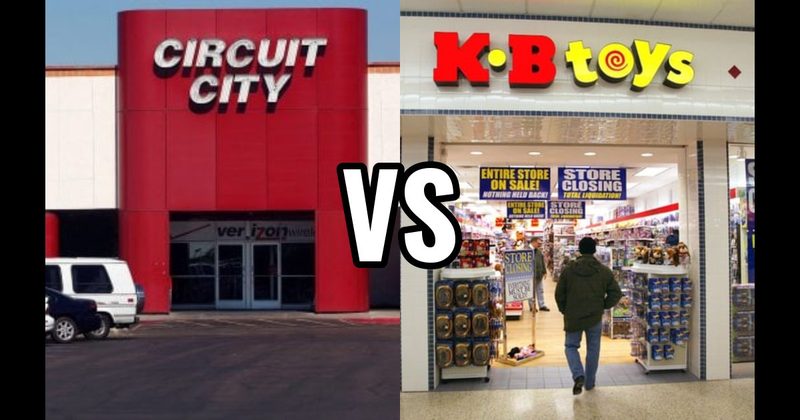 Circuit City vs. KB Toys