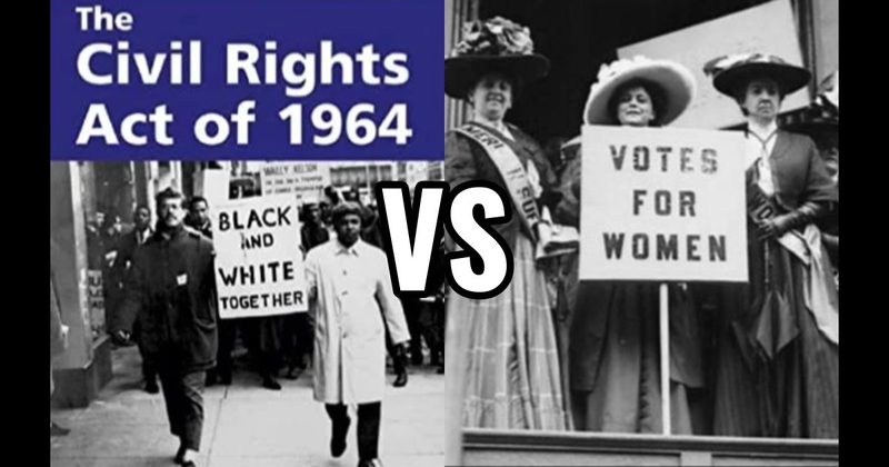 Civil Rights Act (1964) vs. Nineteenth Amendment (1920)