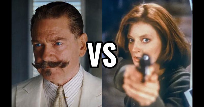 Clarice Starling (Silence of the Lambs) vs. Hercule Poirot (Murder on the Orient Express)