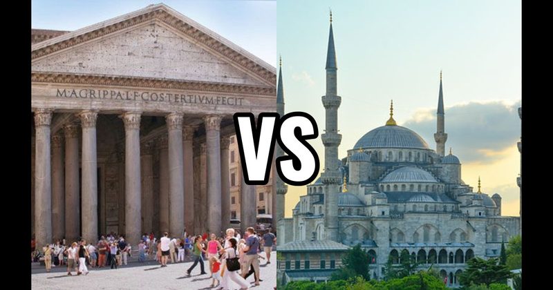 Classical (Greek & Roman) vs. Islamic Architecture