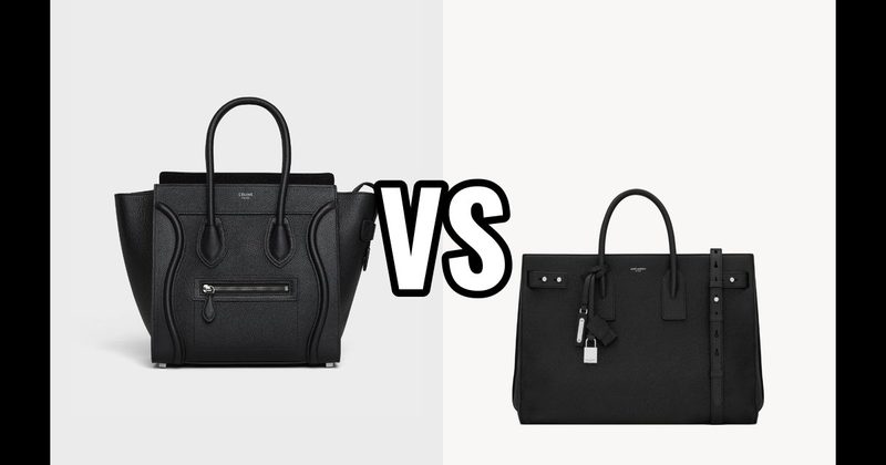 Céline Luggage Tote vs. YSL Sac de Jour