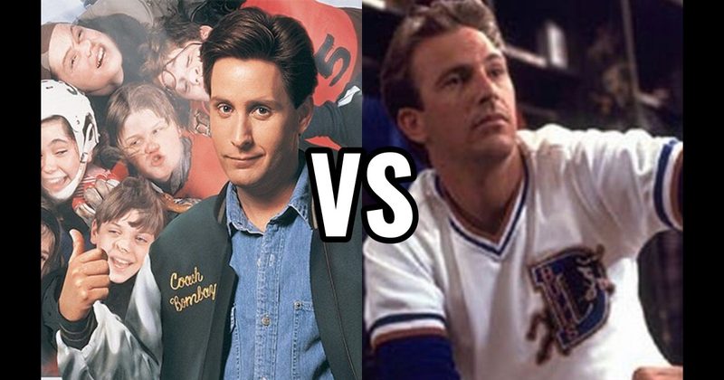 Coach Bombay (Mighty Ducks) vs. Crash Davis (Bull Durham)