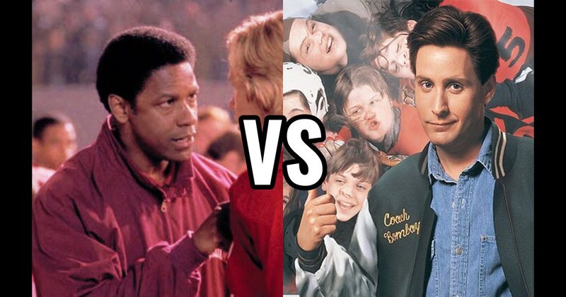 Coach Bombay (Mighty Ducks) vs. Herman Boone (Remember the Titans)