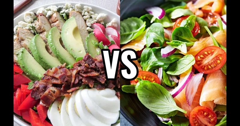 COBB SALAD vs. SPINACH SALAD