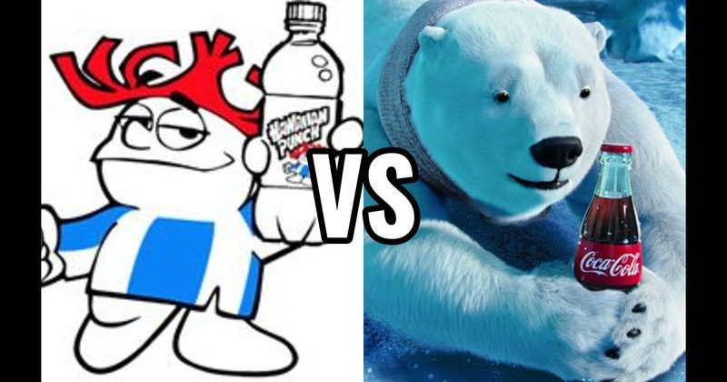 Coca-Cola Polar Bears vs. Punchy (Hawaiian Punch)