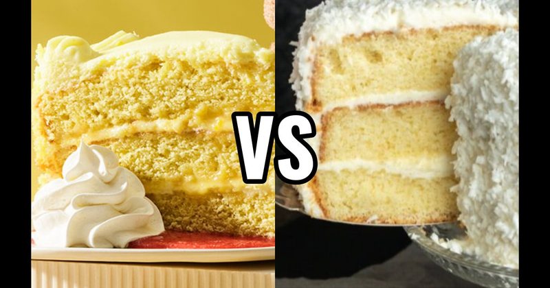 Coconut Cake vs. Lemon Cake