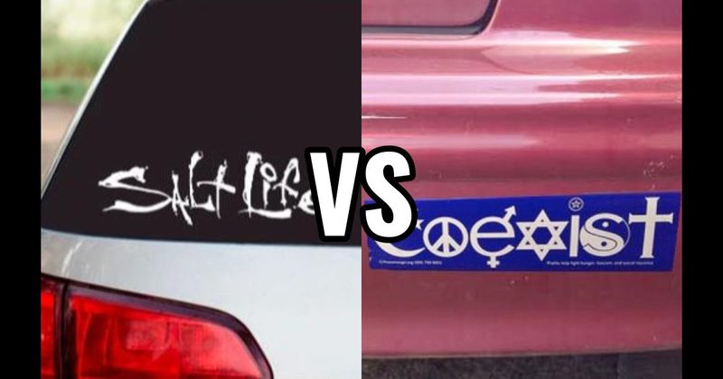 Coexist vs. Salt Life