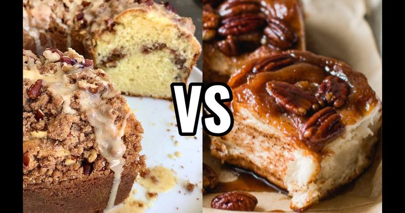 Coffee Cake vs. Sticky Bun