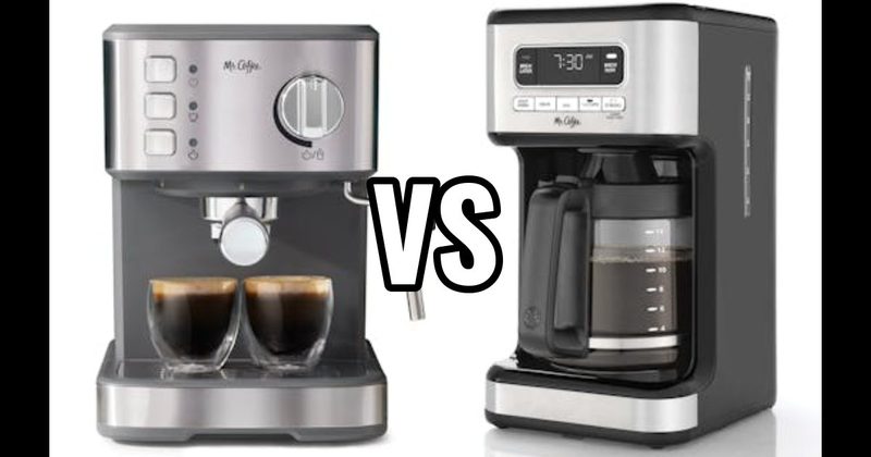 Coffee Maker (Drip) vs. Espresso Machine