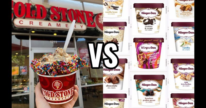 Cold Stone Creamery vs. Häagen-Dazs