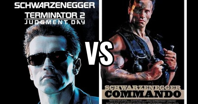 Commando (1985) vs. Terminator 2: Judgment Day (1991)