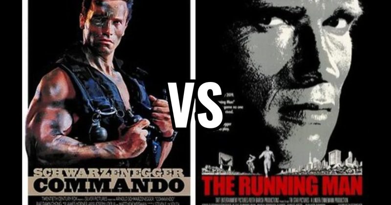 Commando (1985) vs. The Running Man (1987)