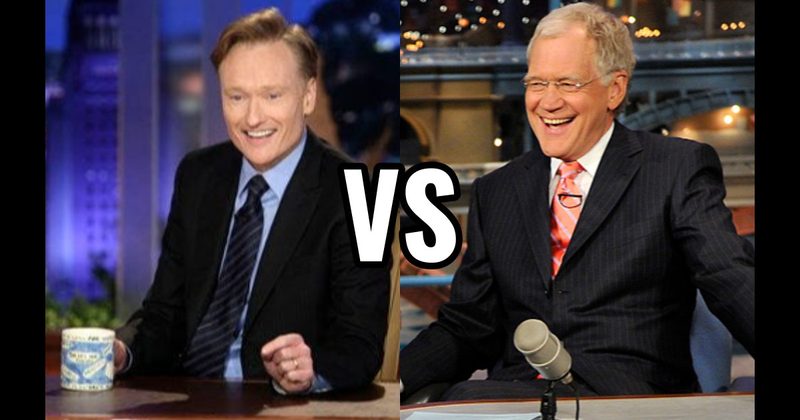 Conan O’Brien vs. David Letterman
