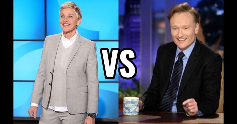 Conan O’Brien vs. Ellen DeGeneres