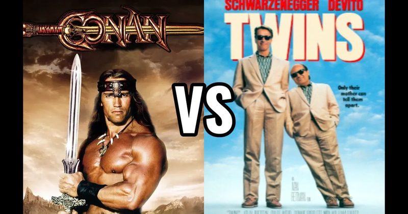 Conan the Barbarian (1982) vs. Twins (1988)