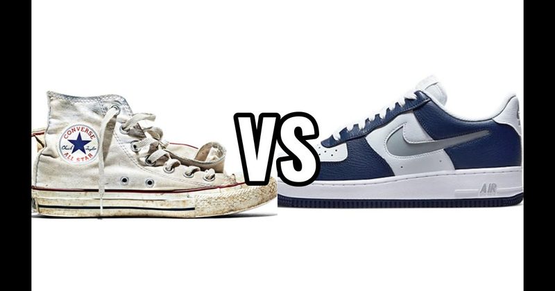 Converse Chuck Taylor All-Star vs. Nike Air Force 1