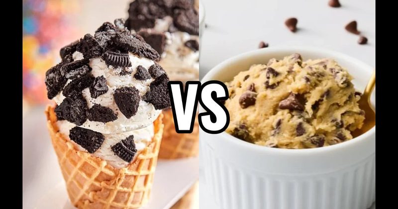 Cookie Dough vs. Oreo Crumbles