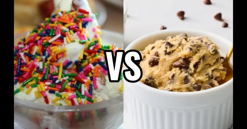 Cookie Dough vs. Sprinkles