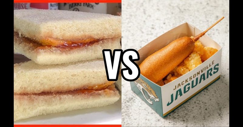Corn Dog vs. PB&J Sandwich