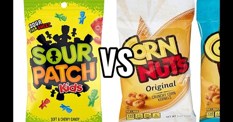 Corn Nuts vs. Sour Patch Kids