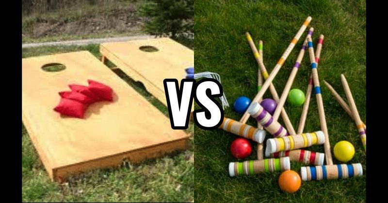 Cornhole vs. Croquet